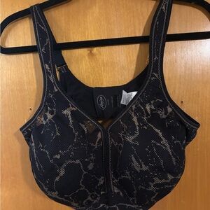 Anita Black and Tan Full Coverage Bra